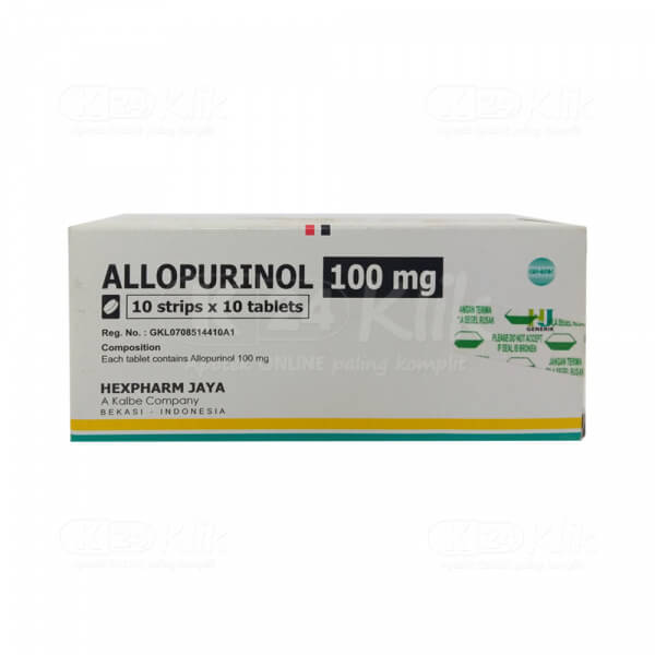 ALLOUPURINOL 100 MG HJ