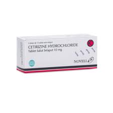 CETIRIZINE 10 MG NOVELL